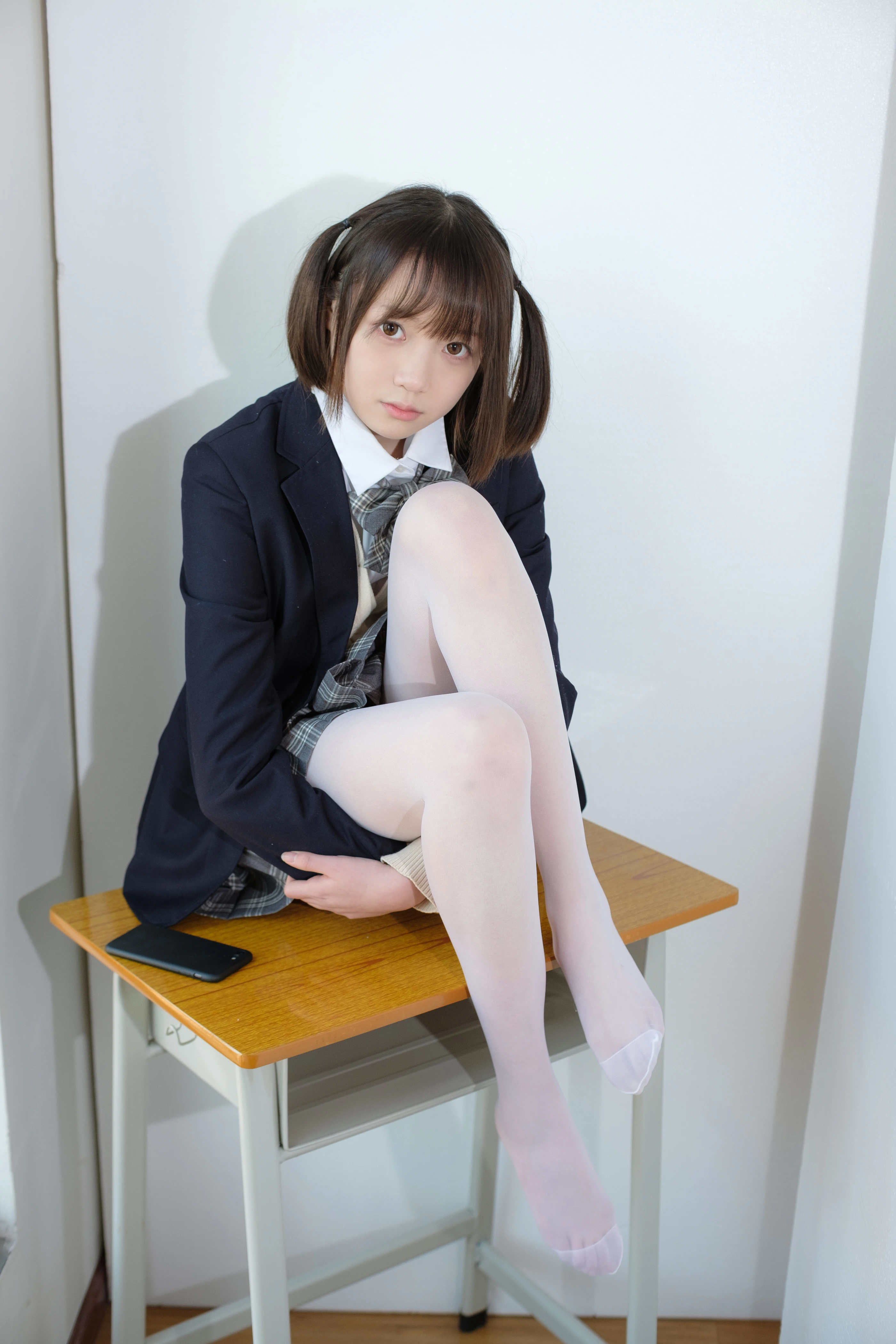 森萝财团 [X-010-SSR] JK校服白丝 [83P 1V]插图9